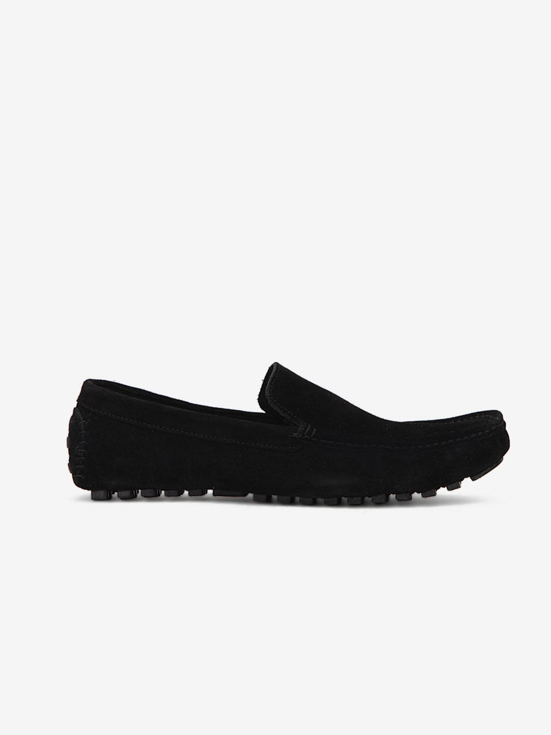 Fall Loafers Black Suede Driving Loafers