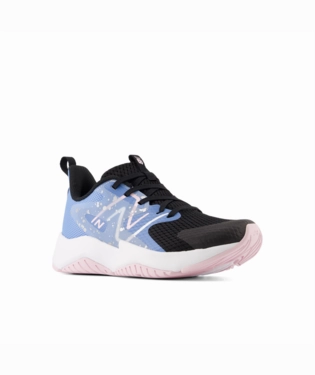 New Balance Big Kids Rave Run v2 - Blue/Black/Pink Swift Run 22 Shoes