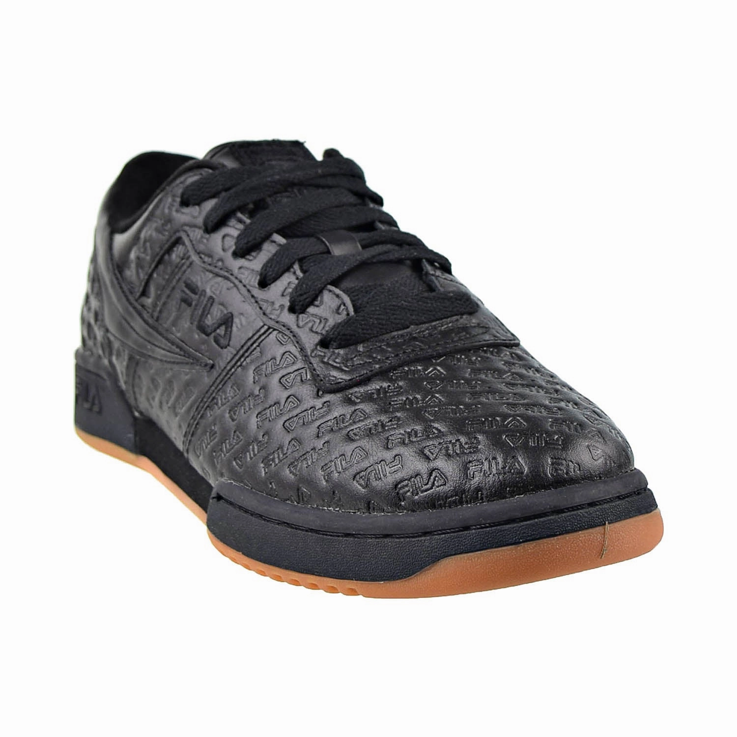 Fila Original Fitness Small Logos Men's Shoes Black-Gum Size 6 Casual Shoes