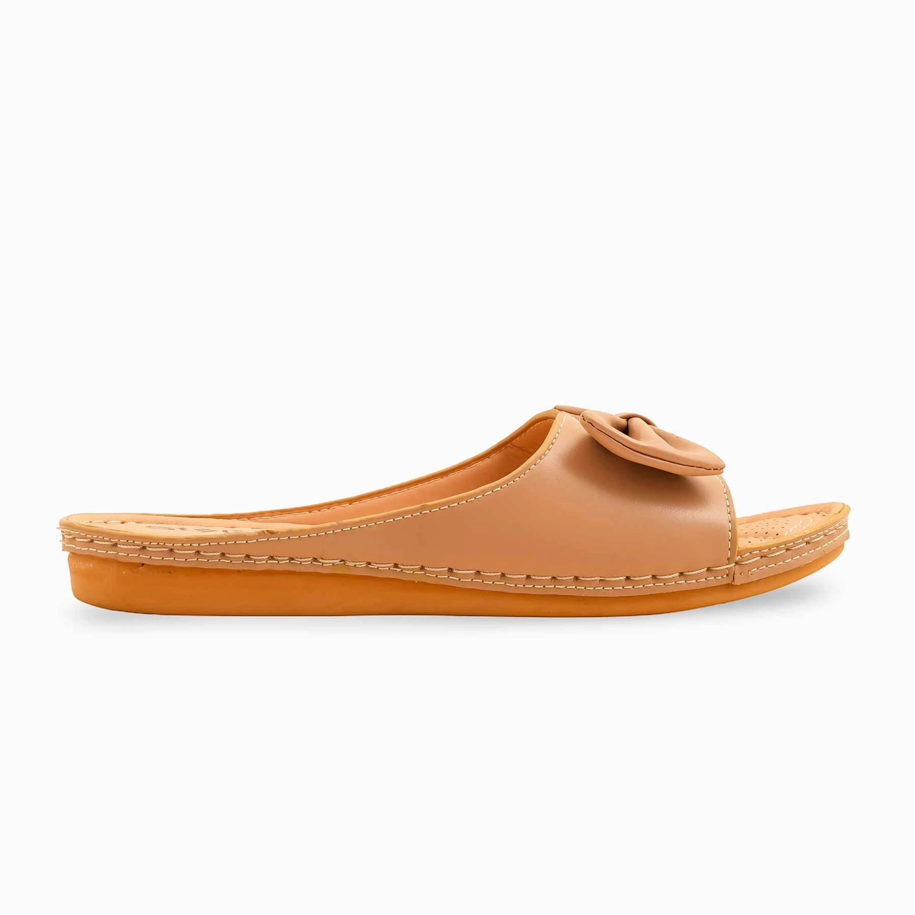 Beige Formal Slipper PU0540 Bubble Slides