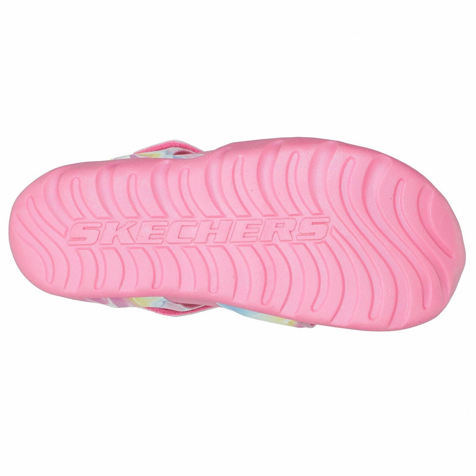 Skechers: Side Wave - Swirl Bliss (Little Kid) Sandals Vincent Prices