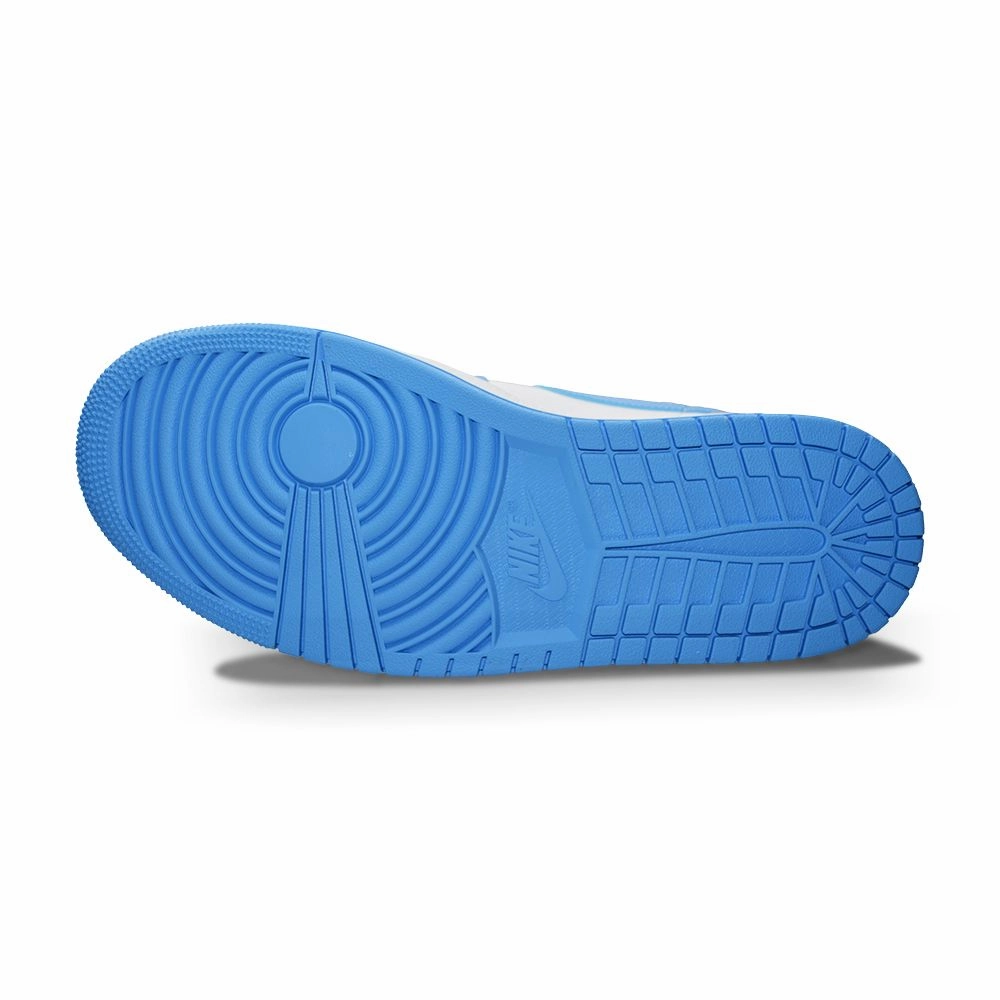 Mens Nike Air Jordan 1 Mid SE - DX9276 100  - White University Blue Asics Aggressor Wrestling Shoes