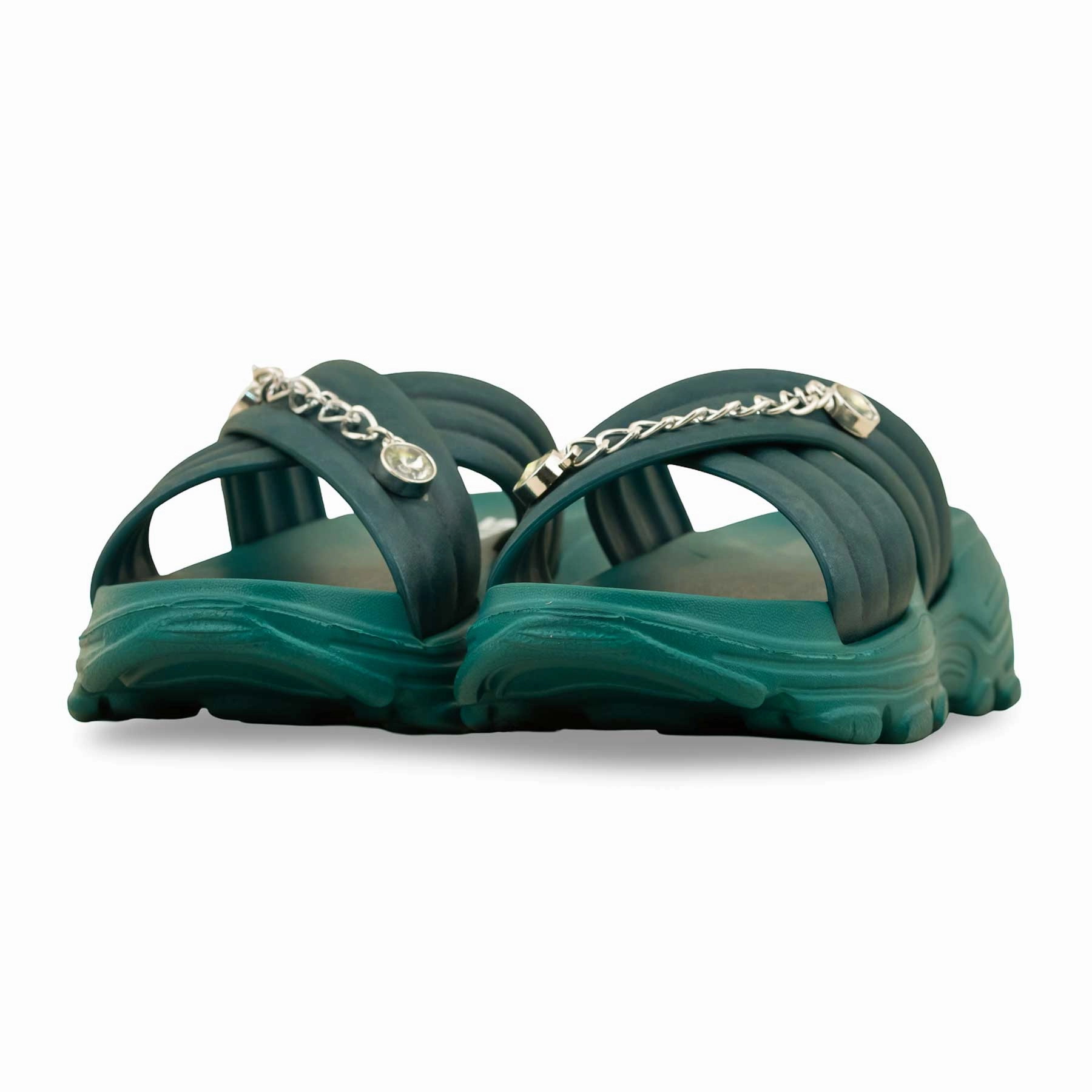 Tieks Flat Shoes Green Casual Softy For Ladies CL9350