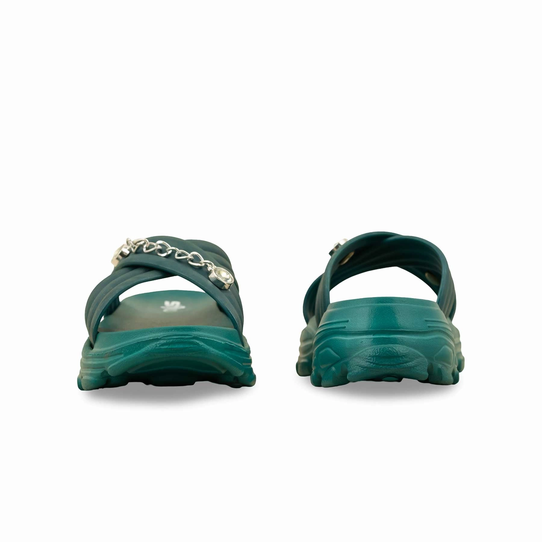 Casual Oxford Shoes Breathable Fashion Sneakers Green Casual Softy For Ladies CL9350