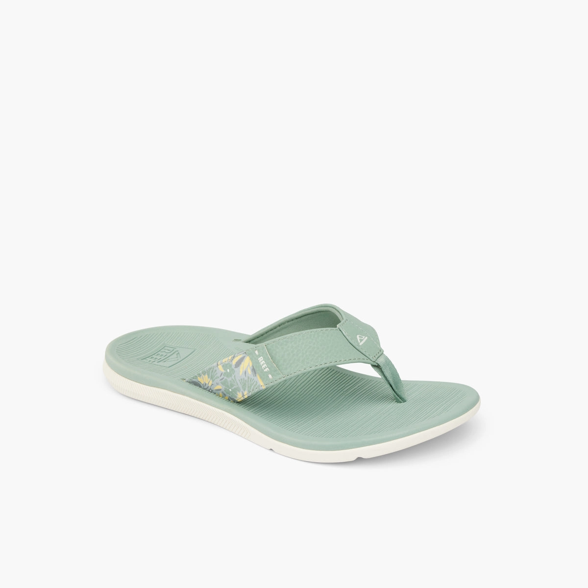 Reef Womens Santa Ana Flip Flops - Frosty Ecco Flip Flops