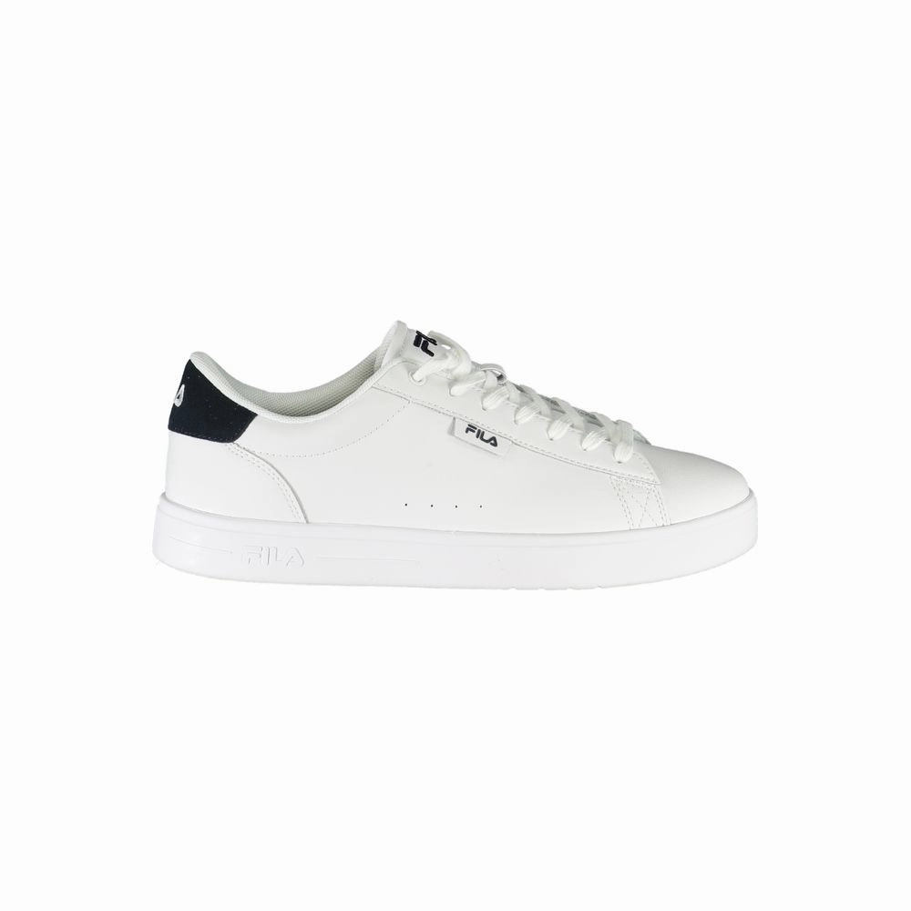 Force Low Se Casual Shoes Fila Classic White Sneaker with Contrast Details