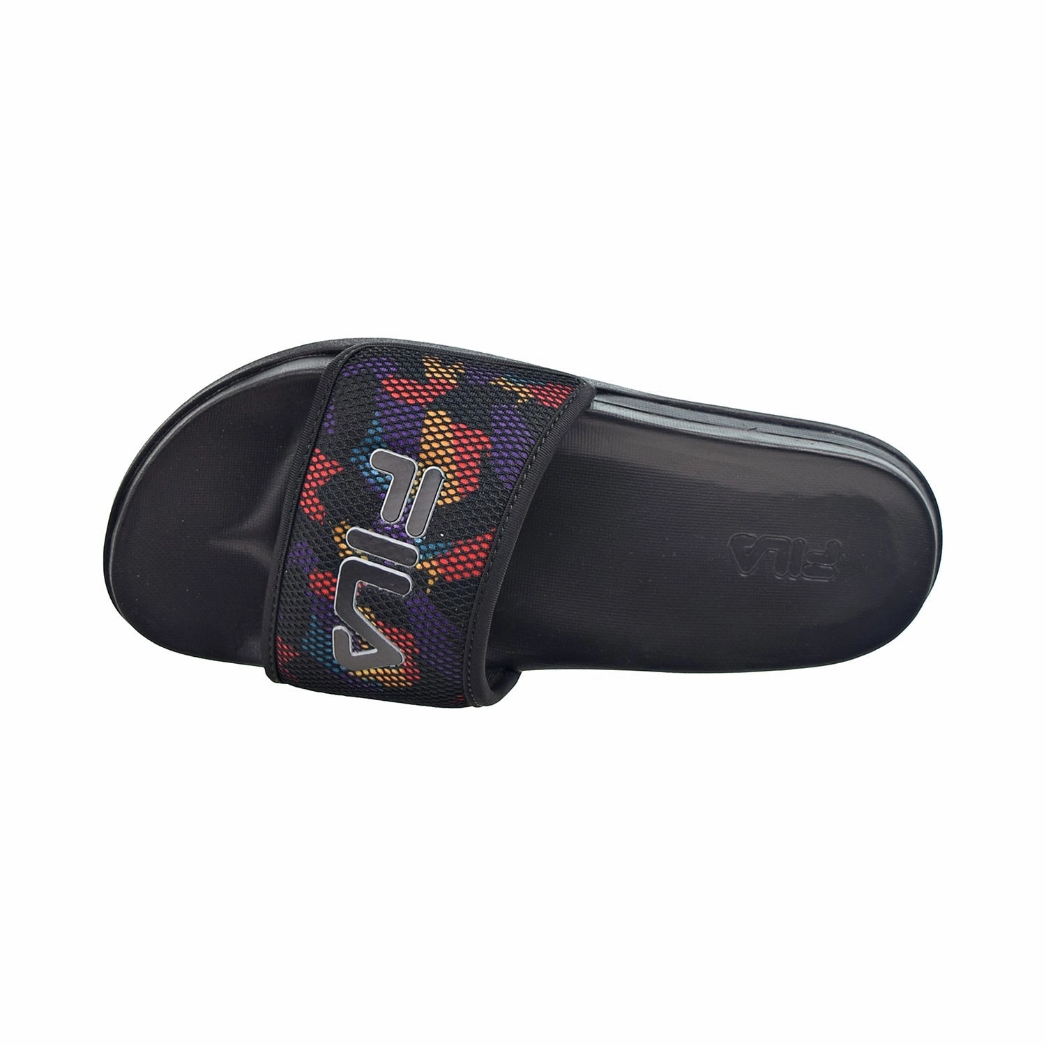 Fila Drifter Lux 90s Women's Slide Sandals Black-Old Gold-Capri Breeze Different Types Of Sandals