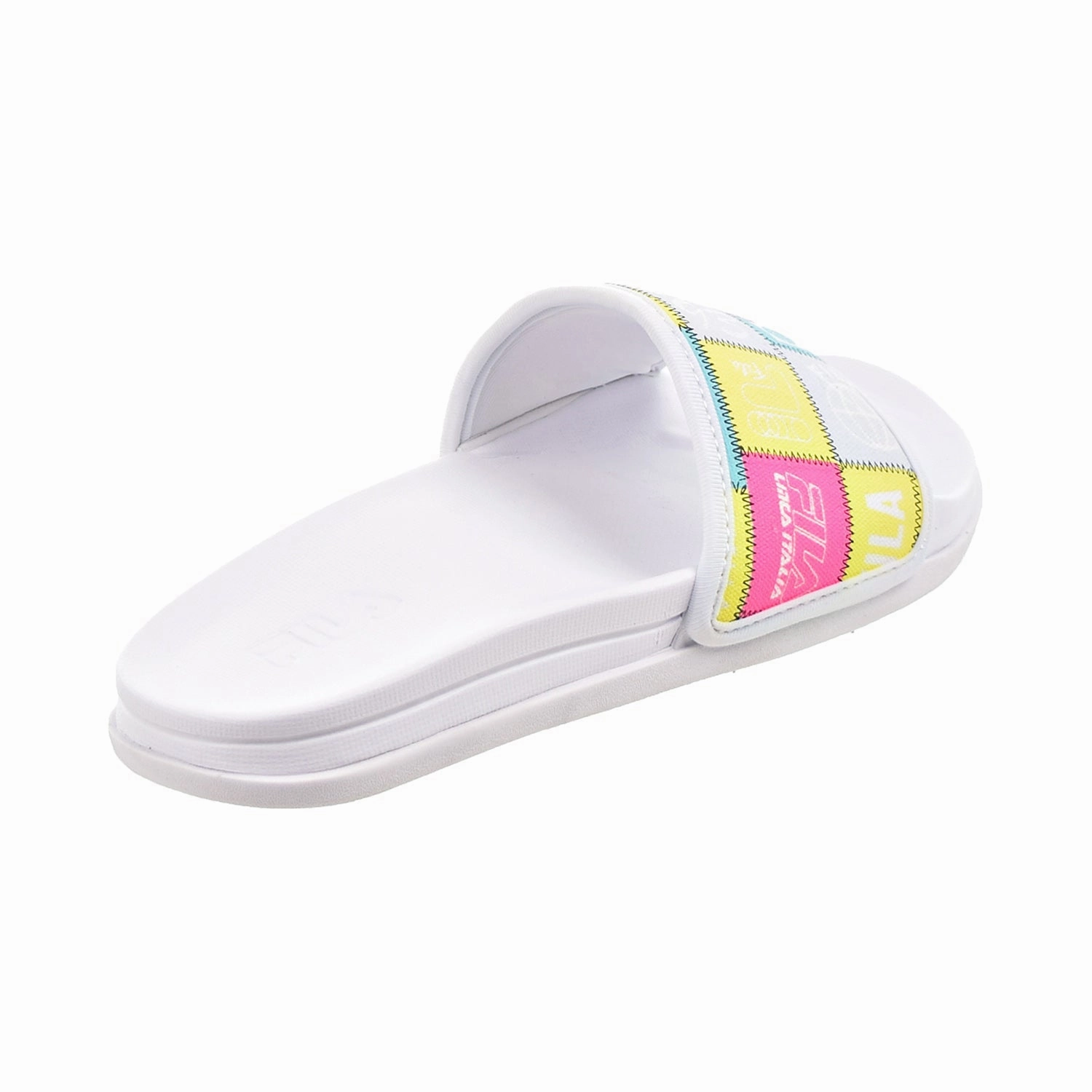 Sandals Dominican Fila Drifter Lux Patchwork Women's Slide Sandals White-Multi