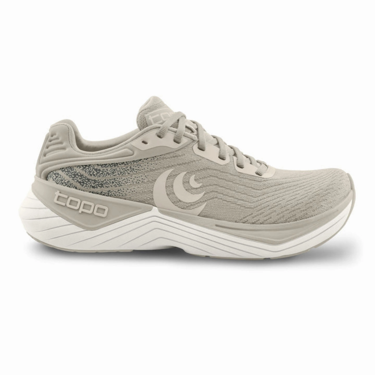 Running Shoes Fitting Guide Women's - Topo Ultrafly 5 - Tan/White