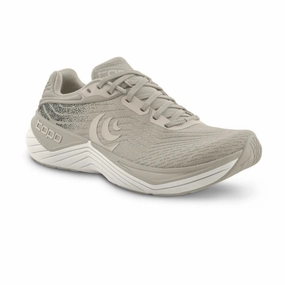 Running Gore Tex Shoes Women's - Topo Ultrafly 5 - Tan/White