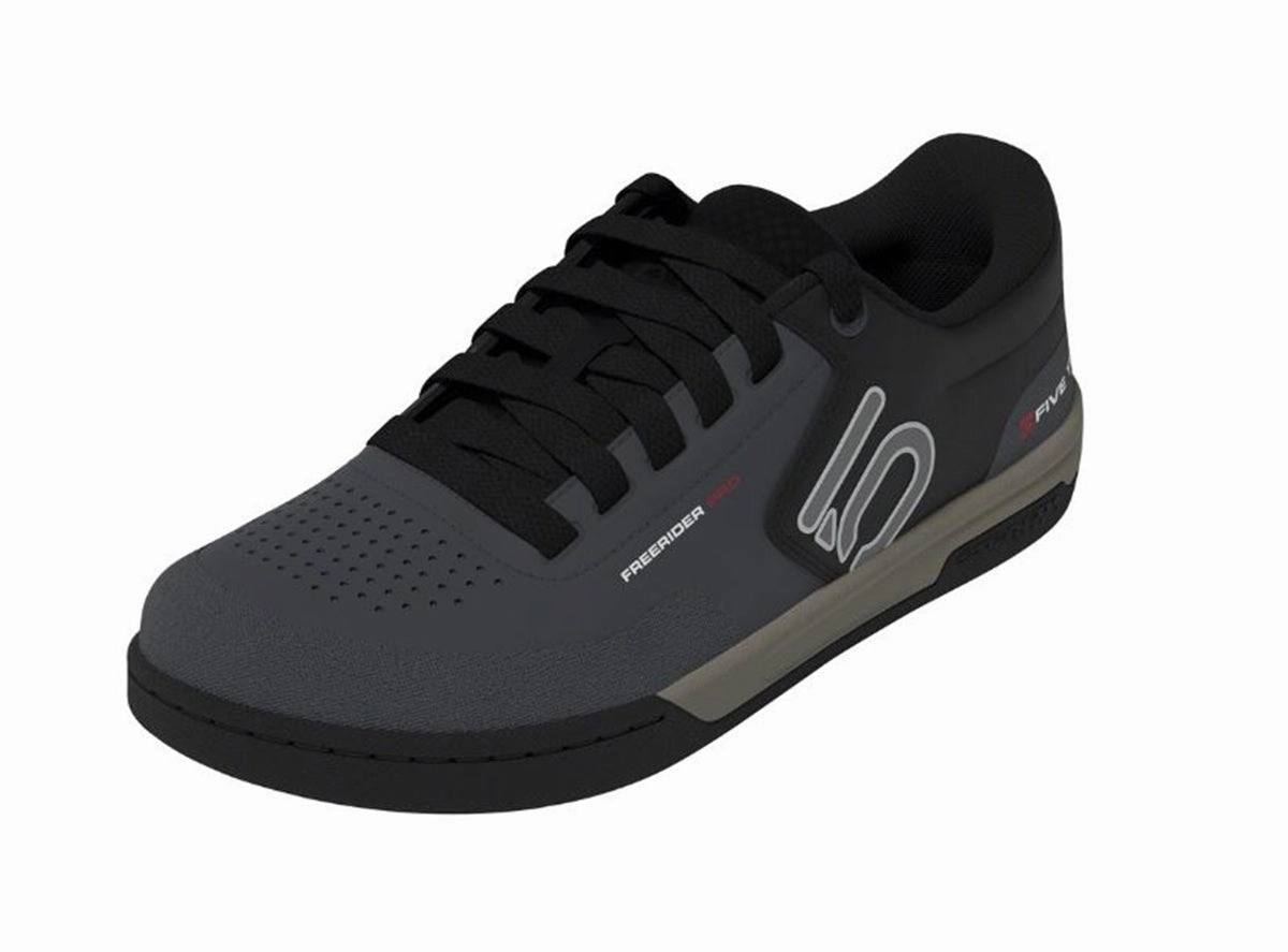 Best Hiking Shoes Flat Feet Overpronation Five Ten Freerider Pro Flat Pedal Shoe - Gray Six-Silver Pebble-Core Black