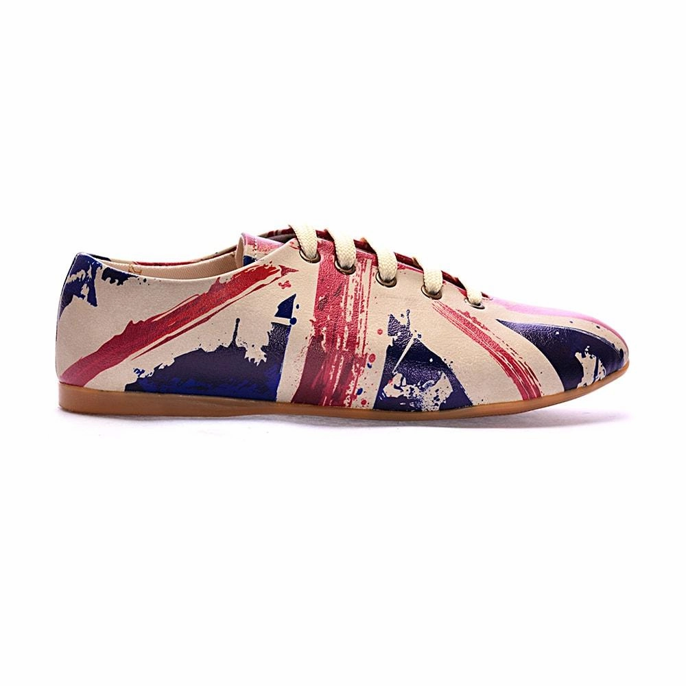 Flag Ballerinas Shoes SLV047 Snakeskin Shoes Flat