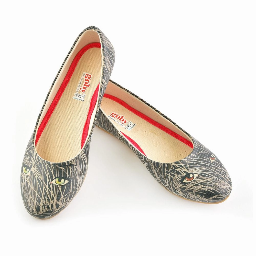 Magical Eyes Ballerinas Shoes 1073 Flat Dress Shoe