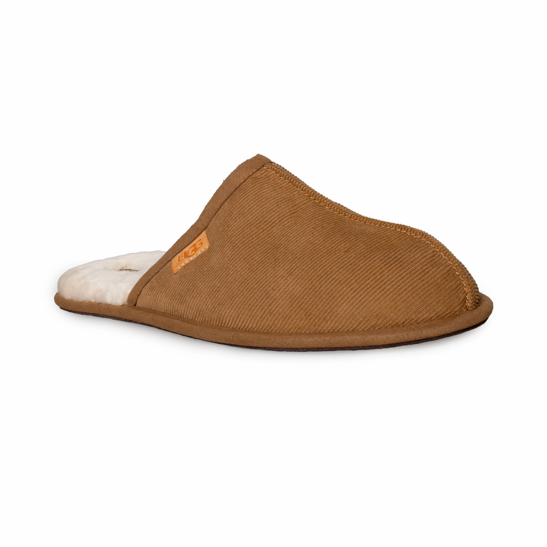 UGG Scuff Corduroy Chestnut Slippers - Men's Big Shoes Slippers