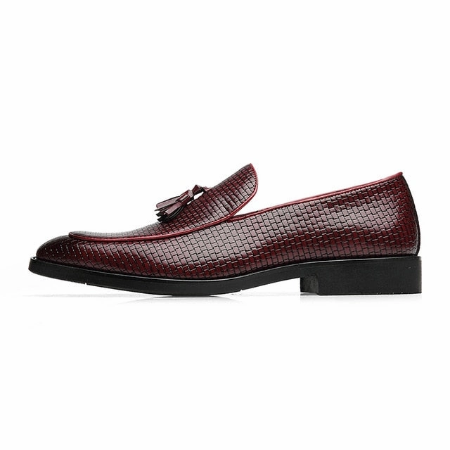 37-48 men shoes casual moccasins leather Brand Comfortable classic luxury elegant fashion Plus Size Breathable loafers men #B02 Loafers Snakeskin