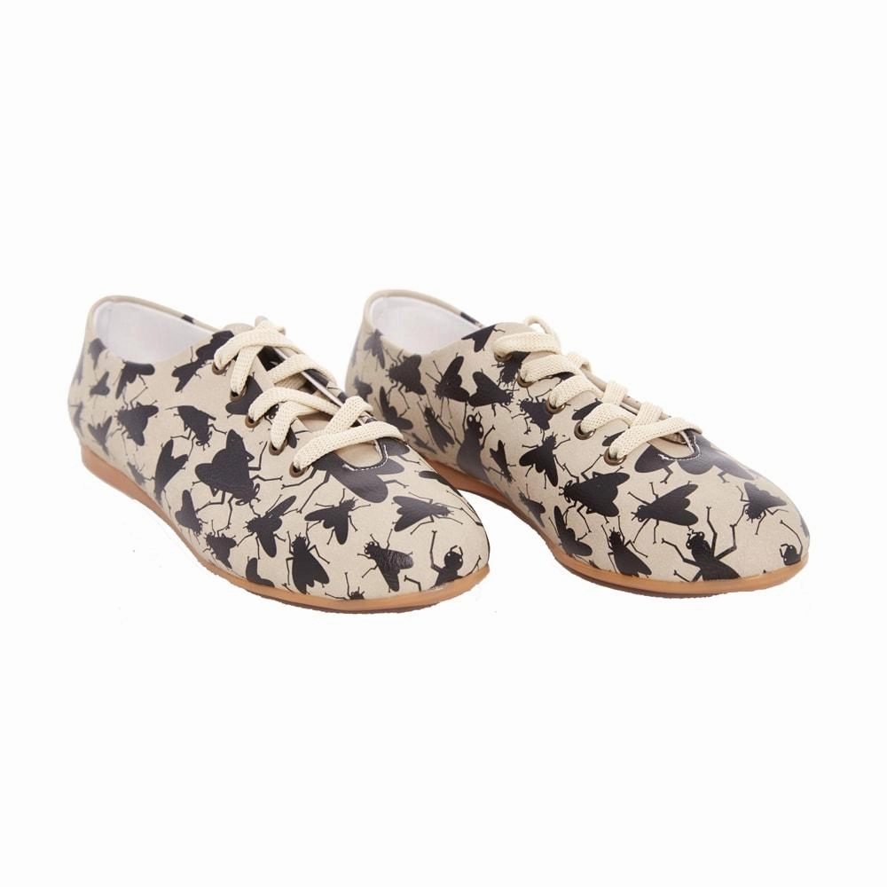 Flies Ballerinas Shoes SLV058 Wide Mtb Flat Shoes