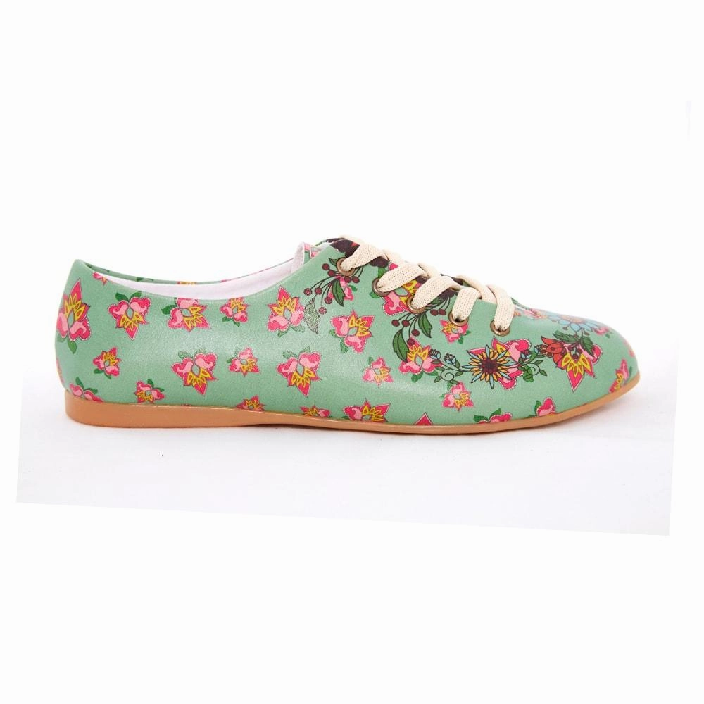 Flowers Ballerinas Shoes SLV071 Sexy Shoes Flats