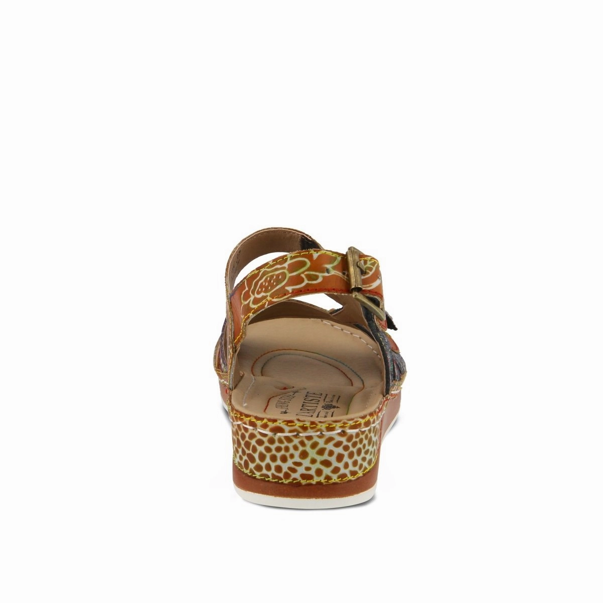 Celebrities Wearing Flat Shoes L'artiste by Spring Step Women's Sumacah Camel Multi