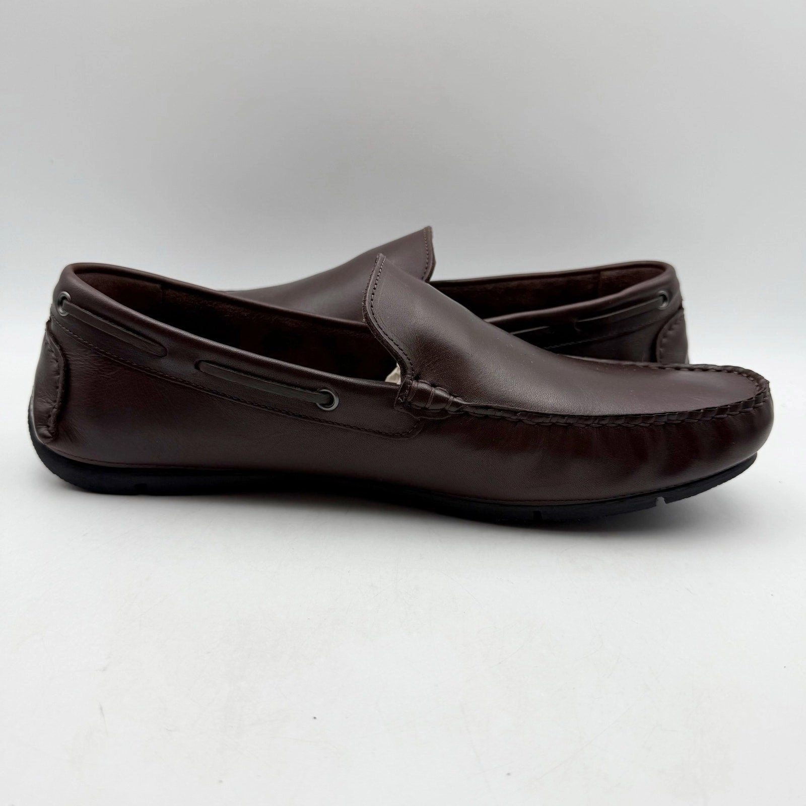 Loafers Summer Walk Marc Joseph New York Mens Monaco Loafers US 10 EU 43.5 Brown Leather NIB
