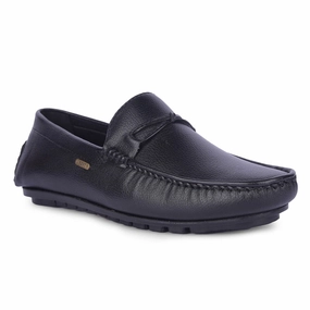 Fortune Black Formal Loafers For Men AVL-5 By Liberty Mercanti Fiorentini Loafers