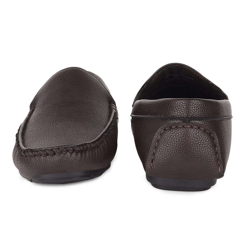 Chrome Heart Loafers Fortune Brown Loafers For Men VCL-108 By Liberty