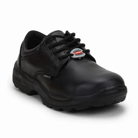 Freedom Casual (Black) Safety Shock Proof Shoes SHAKTI-CT By Liberty Smart Casual