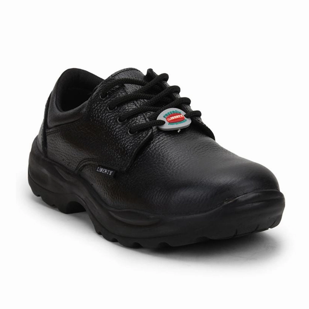 Freedom Casual (Black) Safety Shock Proof Shoes SHAKTI-CT By Liberty Grey Shoes Casual