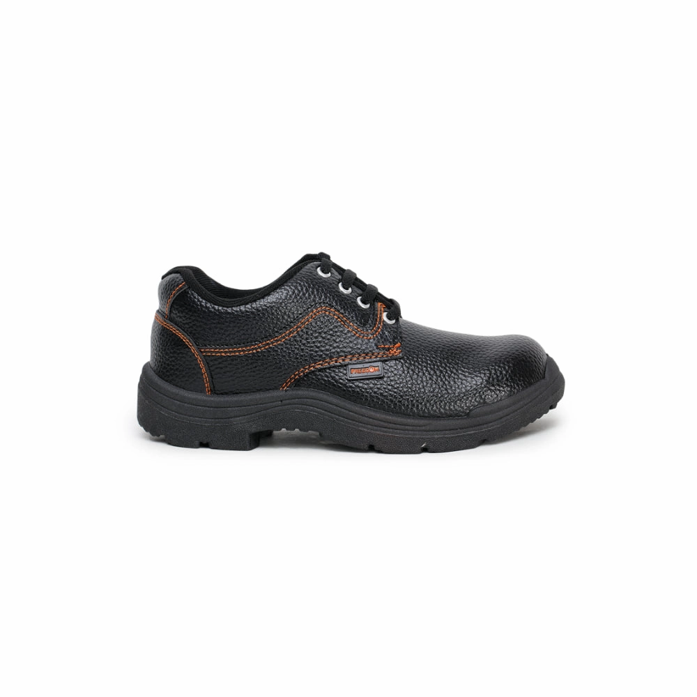 Freedom Casual (Orange) Safety Marked Steel Toe Shoes VIJYATA-1A By Liberty Shining Casual Shoes