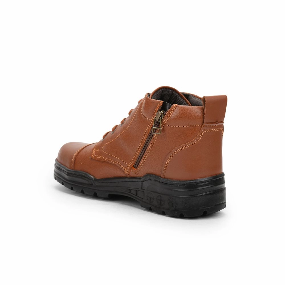 Air Max 90 Ez Casual Shoes Freedom Casual Tan Police Leather High Ankle Boot with ZIP VEER-2 By Liberty