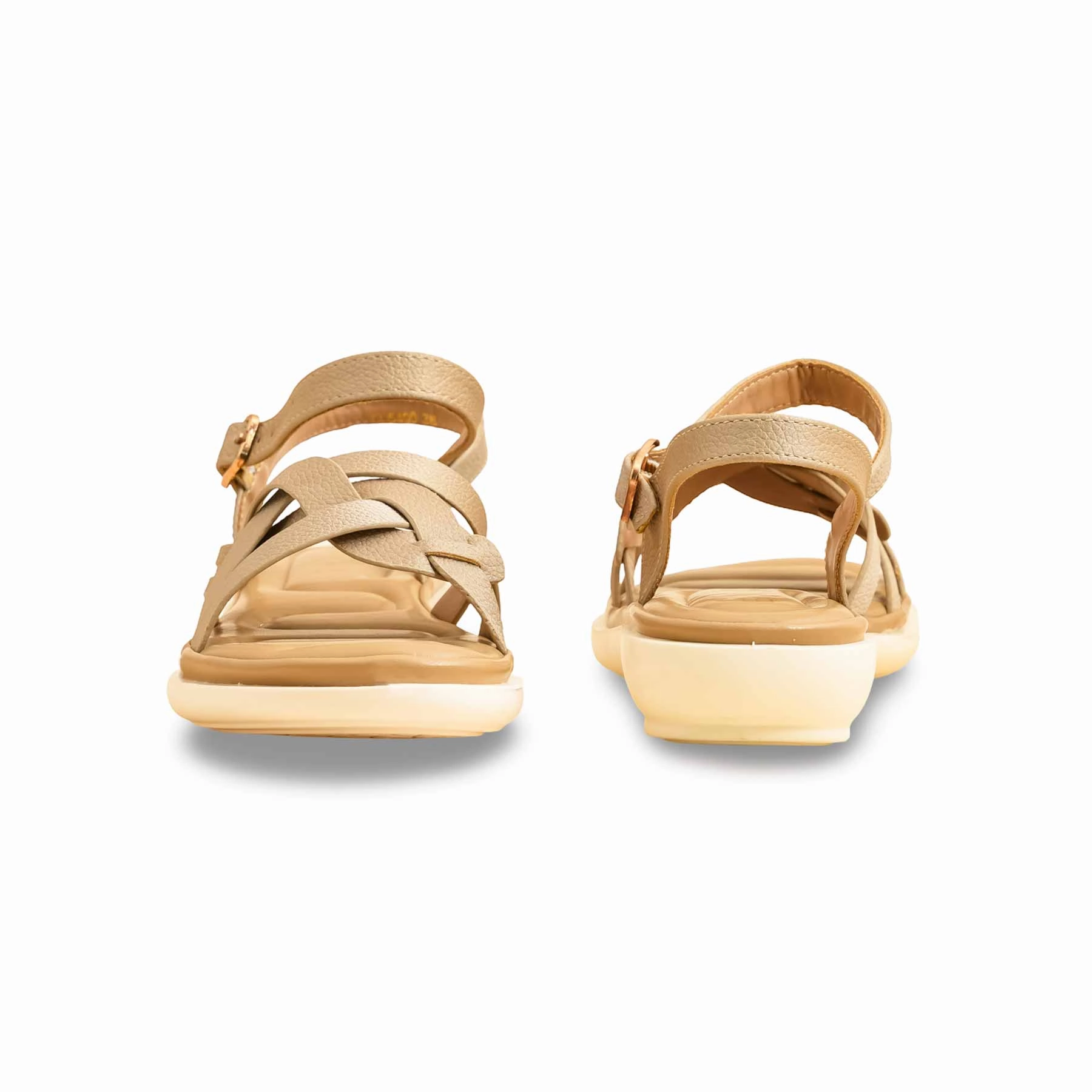 Bronze Casual Sandal For Ladies CL5490