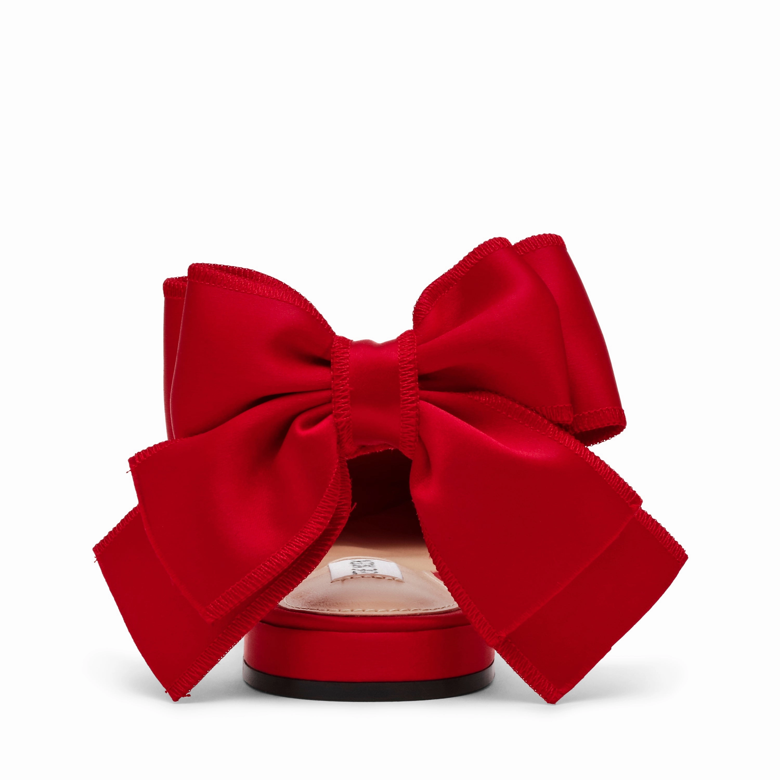 Flat Post Op Shoe Synthia Flat Shoe RED SATIN