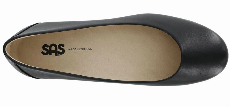 SAS Scenic Ballet Flat - Black