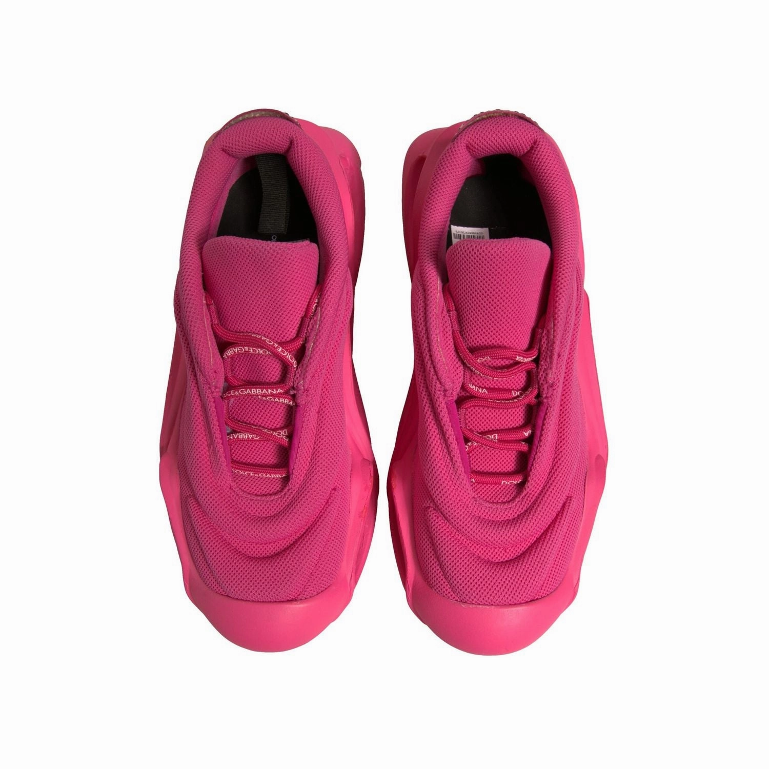 Oncept Sneakers Dolce & Gabbana Pink Wave Low Top Lace Up Men Sneakers Shoes