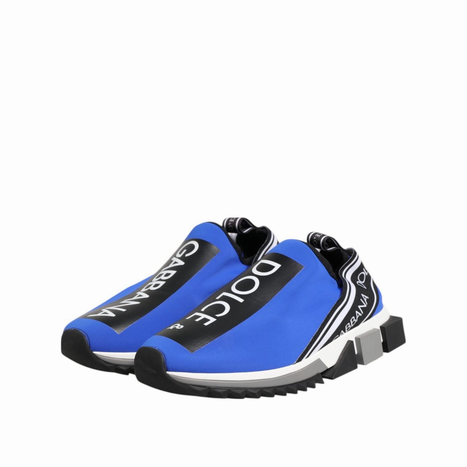 Dolce & Gabbana Blue Logo Low Top Sorrento Sneakers Shoes Philadelphia Eagles Sneakers