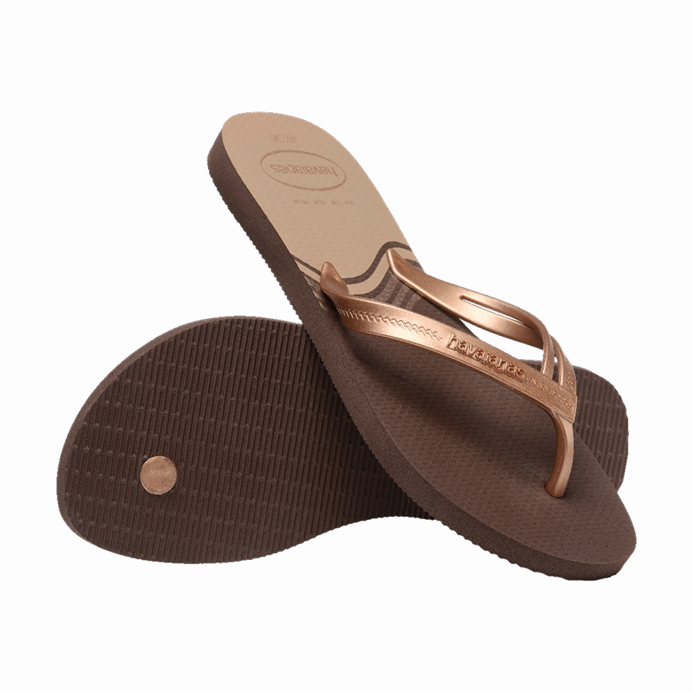 Elegance Print Flip Flops High Fashion Flip Flops