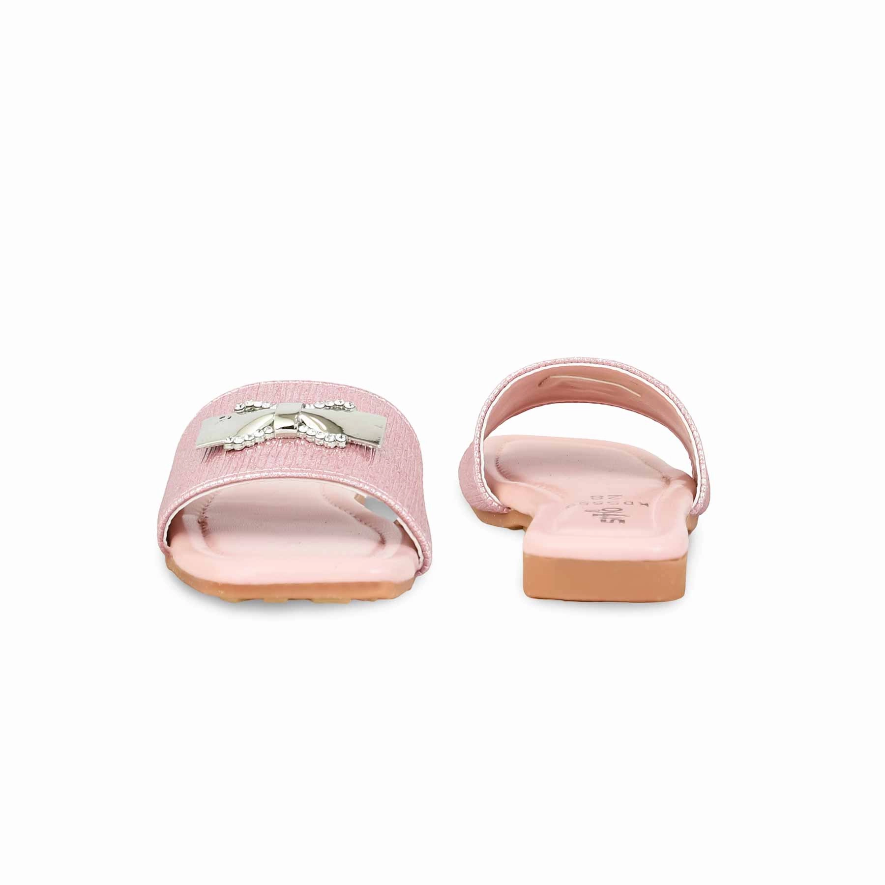 Ll Bean Wicked Good Slippers Girls Peach Casual Slipper KD5559