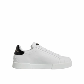 Pf Flyers Sneakers Dolce & Gabbana White Leather Low Top Lace Up Sneakers Shoes