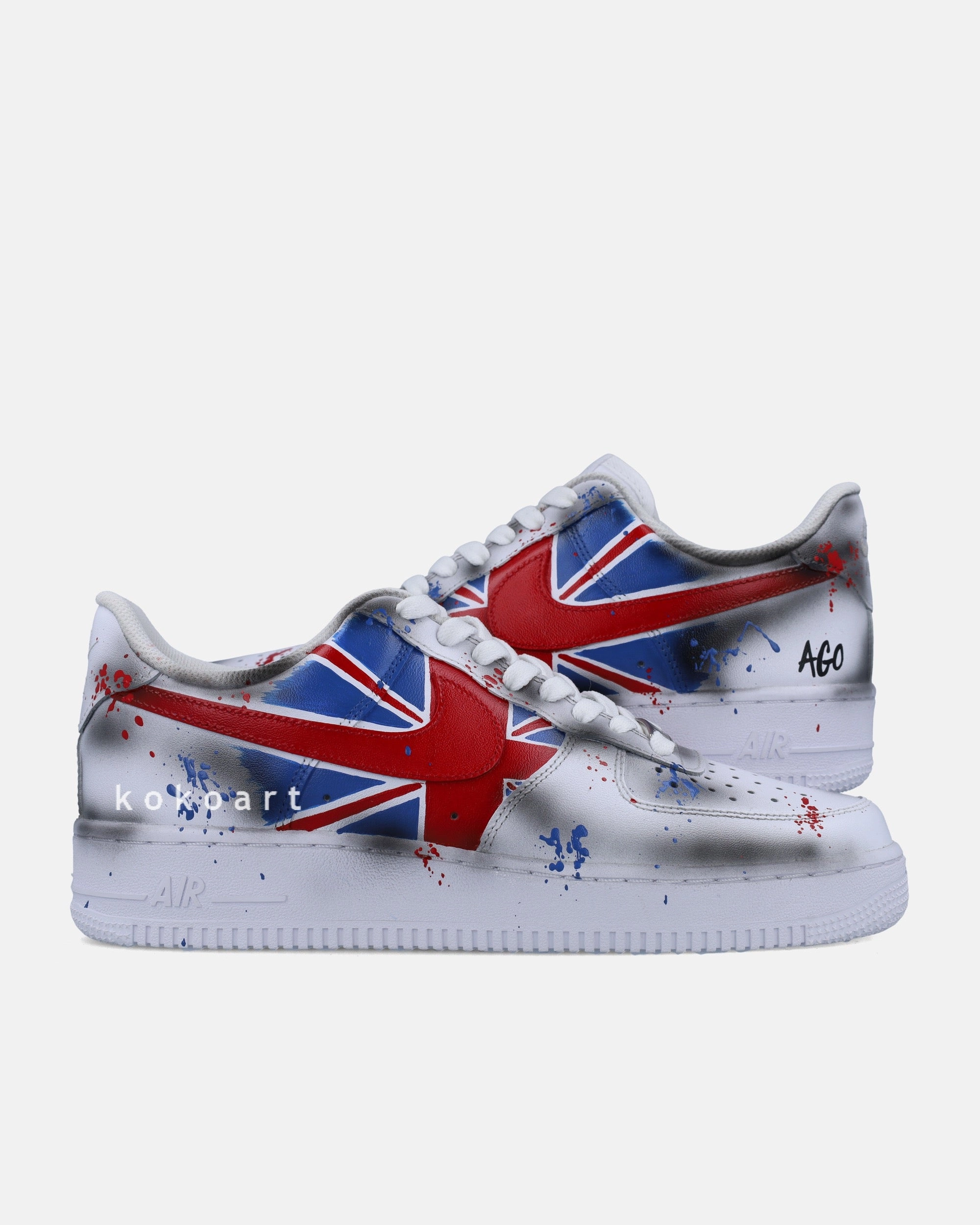 AF1 Union Jack Asics Running Shoes Release Dates
