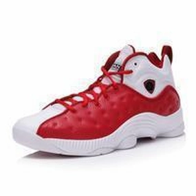 Asics Tennis Shoes 4e Width Men's Jordan DMX Basketball Shoes - White Red