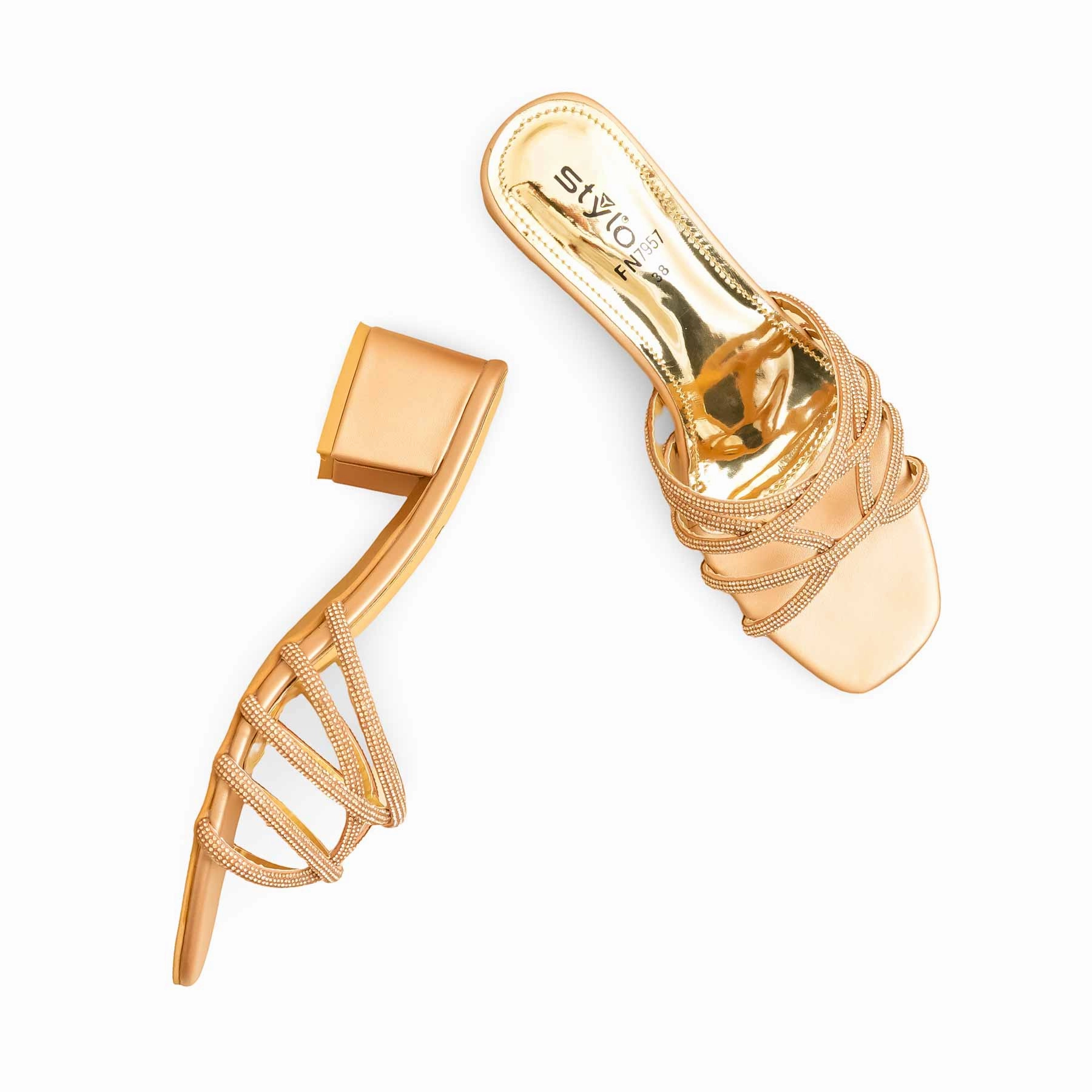 Peach Fancy Slipper FN7957 Movie Slippers