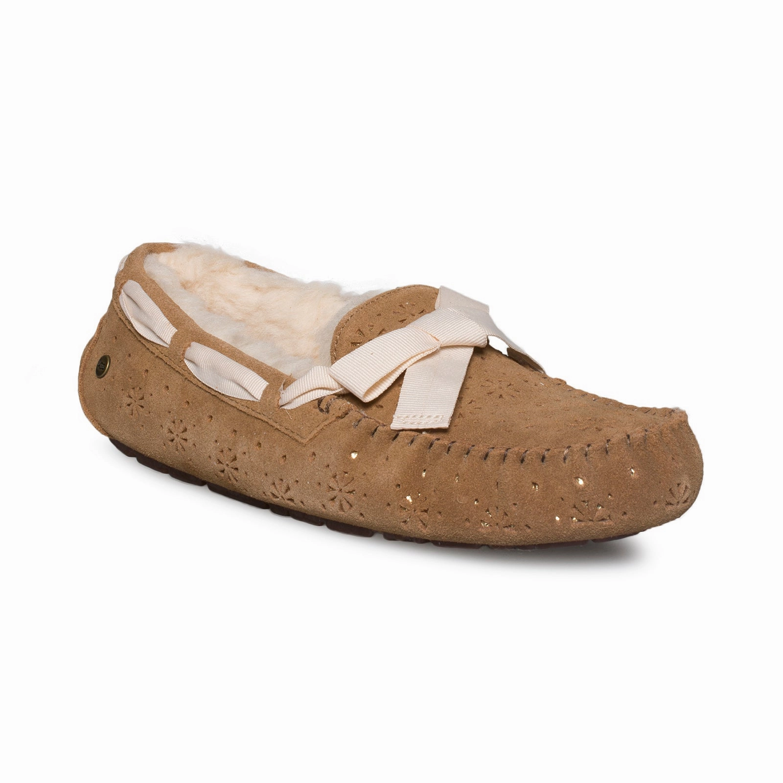 UGG Dakota Sunshine Perf Chestnut Slippers - Women's Pickle Slippers