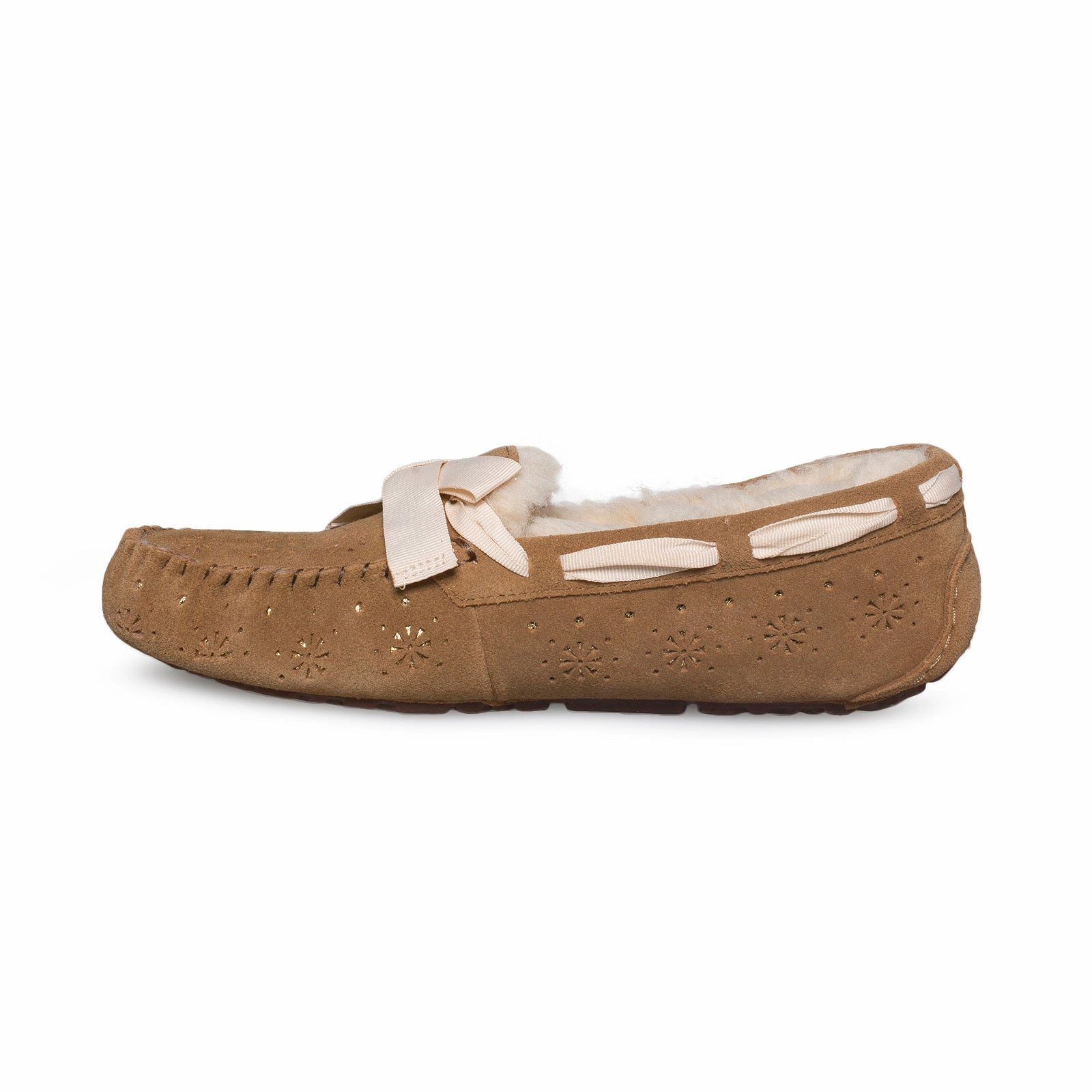 Scandinavian Slippers UGG Dakota Sunshine Perf Chestnut Slippers - Women's