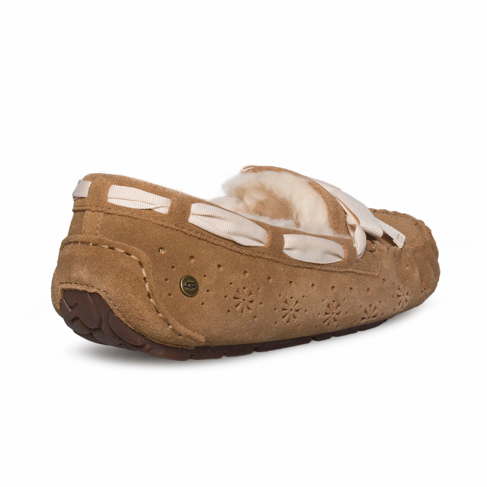 UGG Dakota Sunshine Perf Chestnut Slippers - Women's Was Slippers