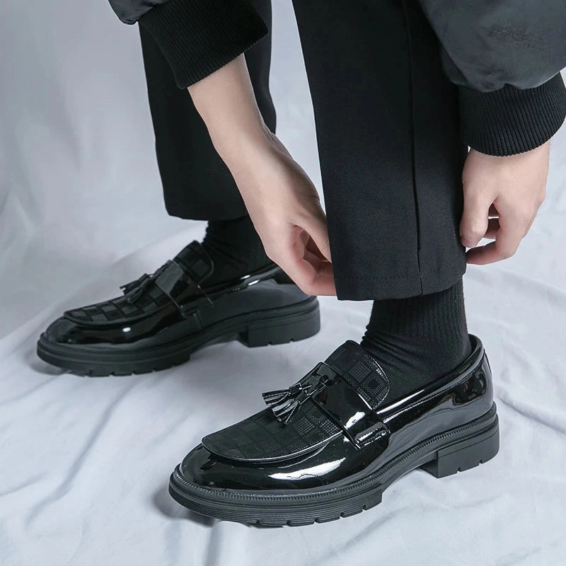 Genuine Leather Shoes Free Shippng for Men Men's Natural Leather Sneakers for Mens 2024 Low Price Shoe Loafers Male Loafers Gh Bass