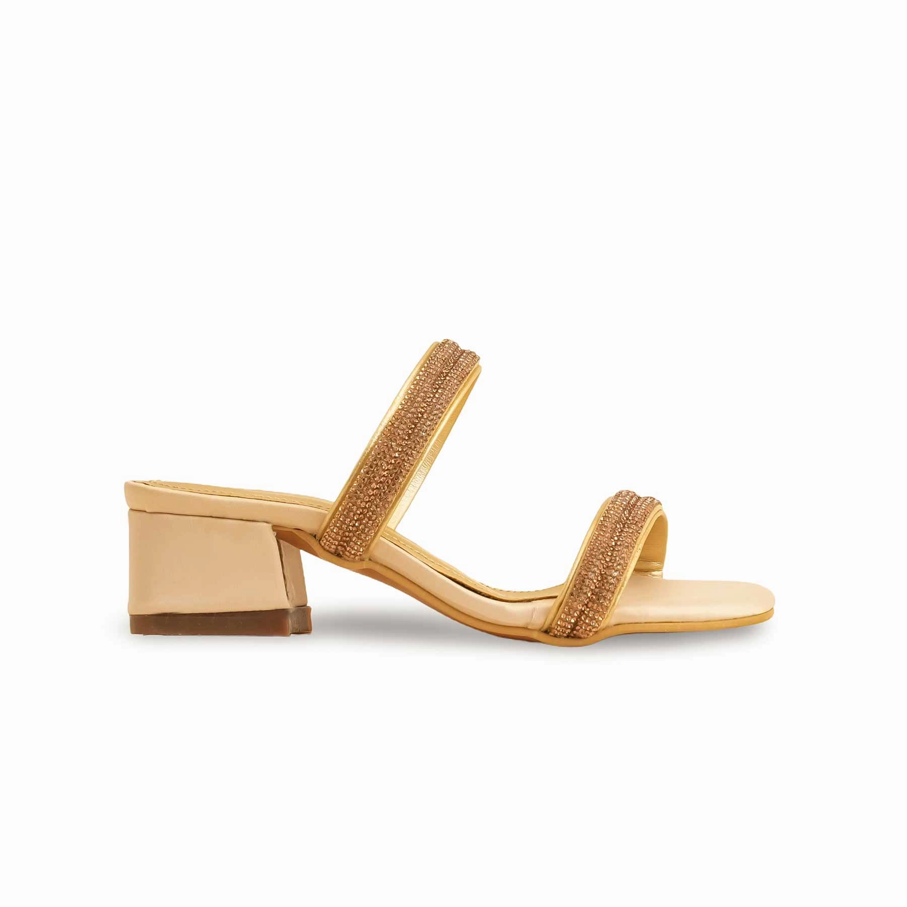 Phillies Slippers Girls Golden Fancy Slipper KD5667