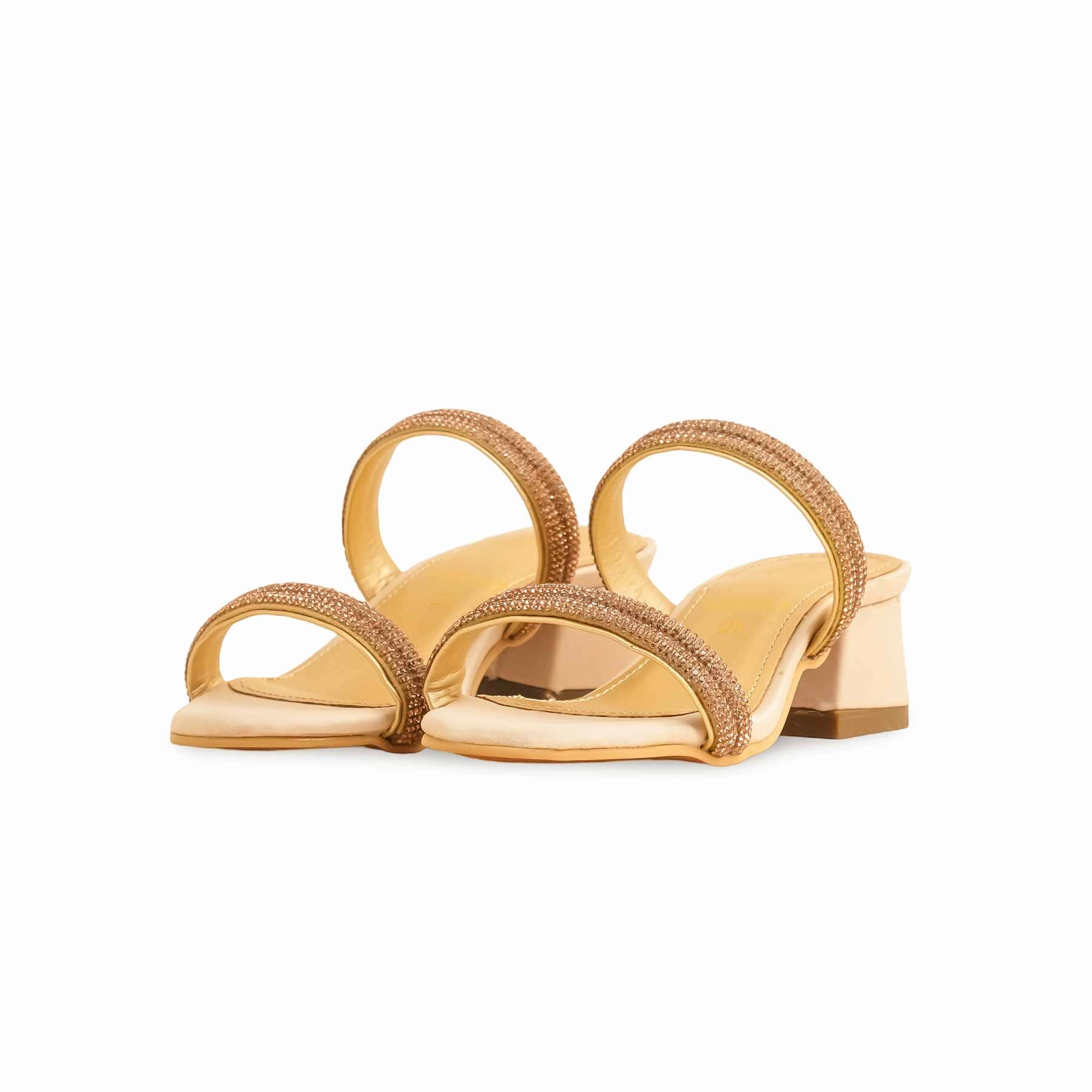 Lol Slippers Girls Golden Fancy Slipper KD5667