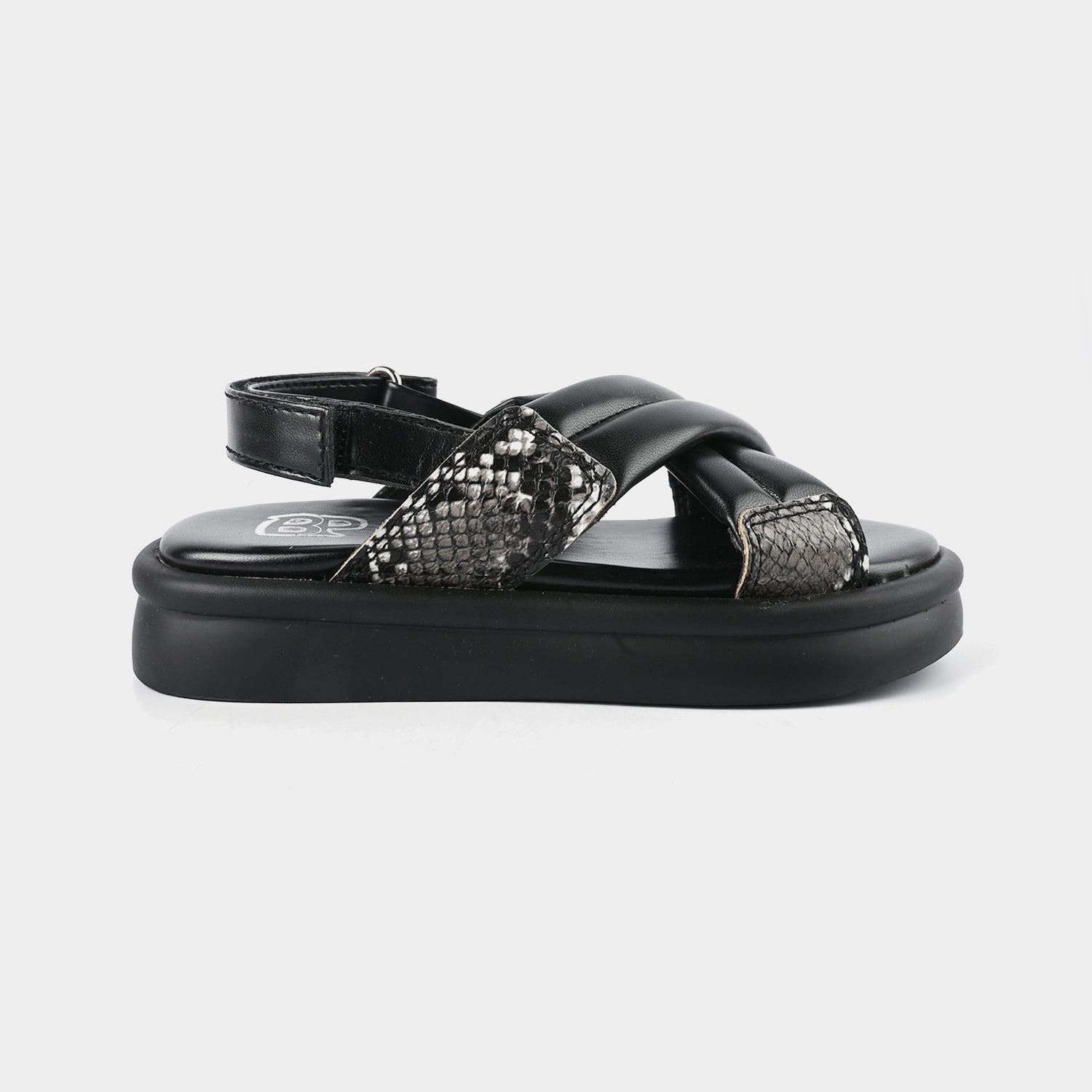 Girls Sandal ZP-024-BLACK Foam Sandals