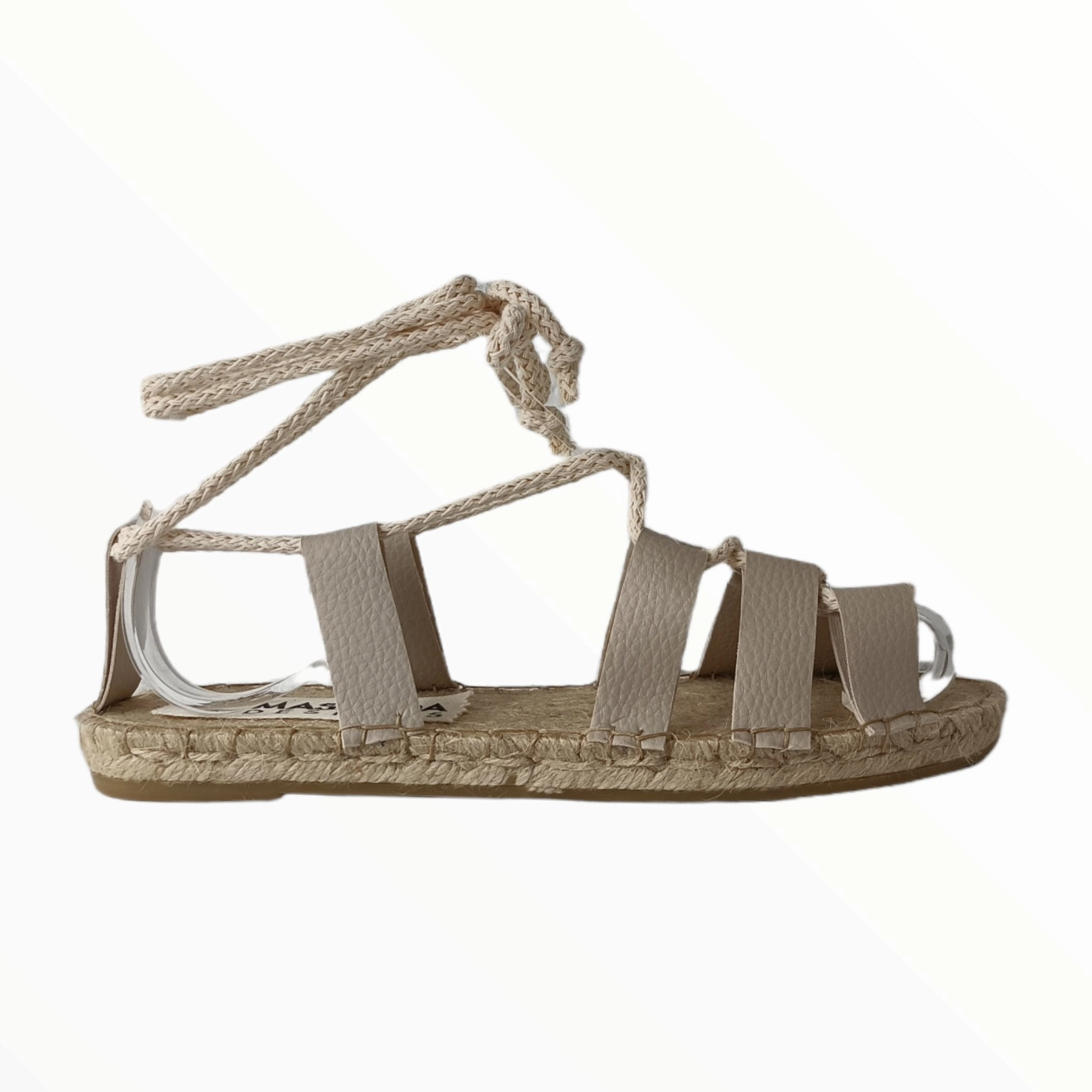 Gladiator Sandals - Vegan Leather - Off-White - Classic Sole Shoe Palace Shipping Time