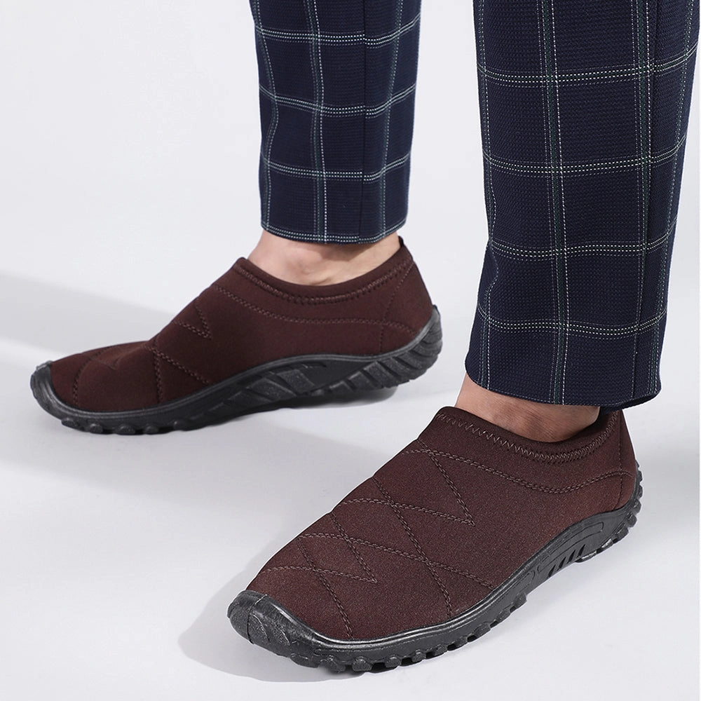 Casual Shoes Daily Use Gliders Brown Casual Slip on Shoes For Men GOLF By Liberty