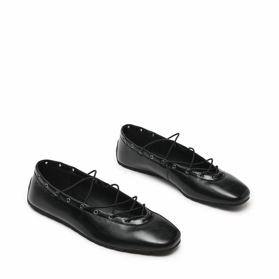 Pointe Flat Shoe BLACK Best Indoor Shoes Flat Feet